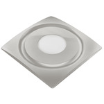 AP Slim Fit Exhaust Fan with Light - Satin Nickel