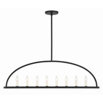 Abbott Linear Chandelier - Black