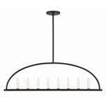 Abbott Linear Chandelier - Black