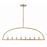 Abbott Linear Chandelier - Vibrant Gold