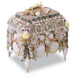 Boardwalk Shell Jewelry Box - Natural