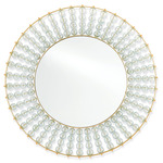 Calais Mirror - Gold Leaf / Clear