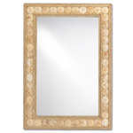 Buko Mirror - Coconut Shell / Natural