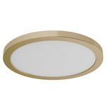 Avro Ceiling Light Fixture - Brass / White