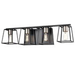 Cape Breton Bathroom Vanity Light - Ebony / Ebony