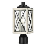 County Fair Post Mount - Birchwood / Black / Clear