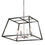 Laurentian Pendant - Graphite / Satin Nickel