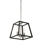 Laurentian Pendant - Graphite / Satin Nickel