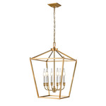 Lundys Lane Pendant - Brass