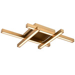 Maud Ceiling Light Fixture - Brass