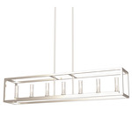 Sambre Linear Pendant - Buffed Nickel / Buffed Nickel