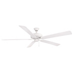 Edgewood Ceiling Fan - Matte White / Matte White