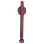Flauta Riga Wall Sconce - Ruby Red