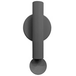 Flauta Riga Outdoor Wall Sconce - Anthracite / Transparent