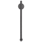 Flauta Riga Outdoor Wall Sconce - Anthracite / Transparent