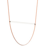 Wireline Pendant - Pink / Opal