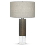 Atlantic Table Lamp - Bronze / Beige