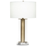 Latour Table Lamp - Brass / Off White