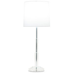 Robinson Table Lamp - Crystal / Off White