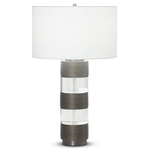 Hunter Table Lamp - Bronze / Off White