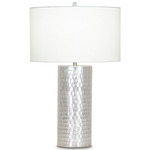 Avery Table Lamp - Champagne / Off White