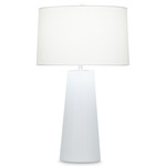 Christie Table Lamp - Frosted / Off White