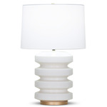 Rollins Table Lamp - Off White / Off White