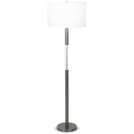 Trent Floor Lamp - Bronze / Off White