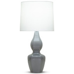 George Table Lamp - Gray / Off White