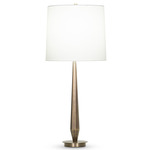 Baby Zoe Table Lamp - Antique Brass / Off White
