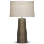 Olympia Table Lamp - Bronze / Beige