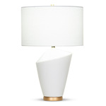 Emery Table Lamp - Off White / Off White