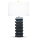 Antonio Table Lamp - Black / Off White