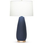 Duncan Table Lamp - Blue / Off White