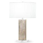 Sumatra Table Lamp - Champagne / White