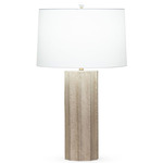 Capri Table Lamp - Sand / Off White