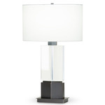 Skye Table Lamp - Bronze / Off White