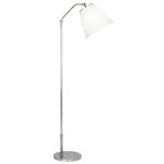 Kessel Floor Lamp - Silver / Off White