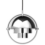 Multi-Lite Small Pendant - All Chrome