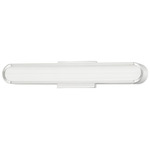 Starkey Bathroom Vanity Light - Polished Nickel / Clear