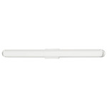 Starkey Bathroom Vanity Light - Polished Nickel / Clear