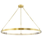 Rosendale Chandelier - Aged Brass