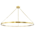 Rosendale Chandelier - Aged Brass