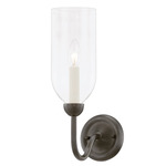 Classic No.1 Wall Sconce - Distressed Bronze / Clear