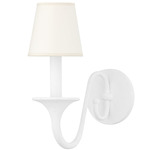 Windsor Wall Sconce - White Plaster / Cream