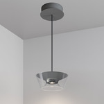 STELLR Pendant - Satin Silver Powdercoat