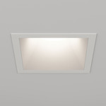 Fraxion3 SQ Fixed Downlight Trim / IC Airtight Housing - White Powdercoat / White Baffle