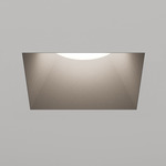Fraxion3 SQ Fixed Trimless / IC Airtight Housing - Black Powdercoat
