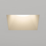 Fraxion3 SQ Fixed Trimless / IC Airtight Housing - Gold Powdercoat