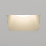 Fraxion3 SQ Adjustable Trimless  / IC Airtight Housing - Gold Powdercoat